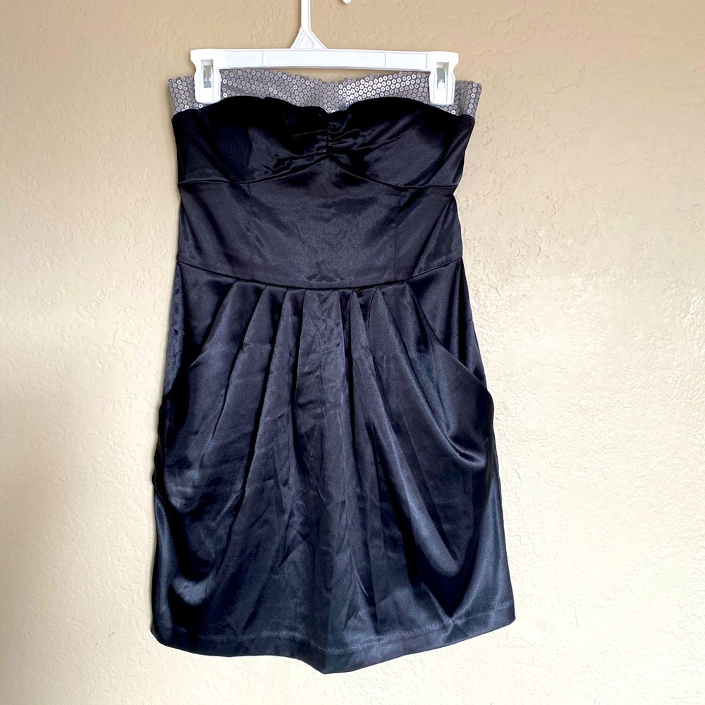 Charlotte Russe Black off shoulder dress